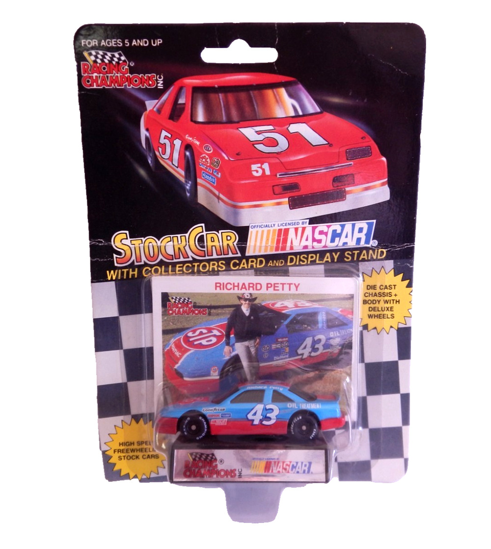 Racing Champions 1:64 Scale Die Cast: Richard Petty #43 STP Pontiac Grand Prix